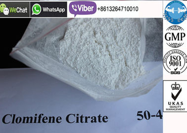 Anti Aging Muscle Gain เตียรอยด์ผลึกสีขาว Clomiphine Citrate Powder